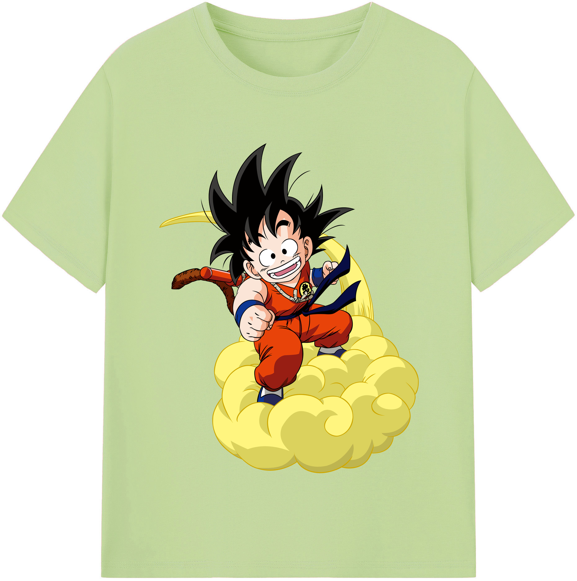 （画像用） ドラゴンボール 孫悟空（そん ごくう）Son Goku カカロット DRAGON BALL Kakarotto 綿100％半袖Tシャツ（フロントプリント）